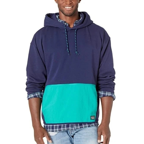 Levi's Other - Levi's Men's Relax, 3x,Fleece Utility Navy Blue and Teal Spring, Fall, Hoodie